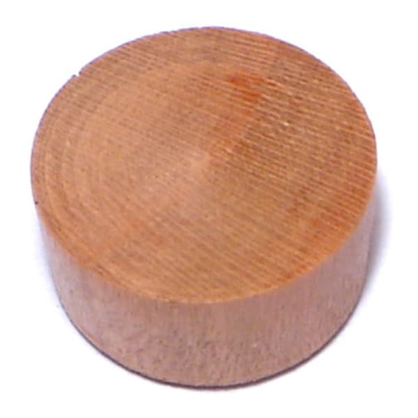 1/2" Cherry Wood Flat Head Plugs 100PK